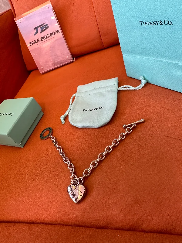 Tiffany & Co. Return to Tiffany™ heart tag toggle bracelet in sterling silver