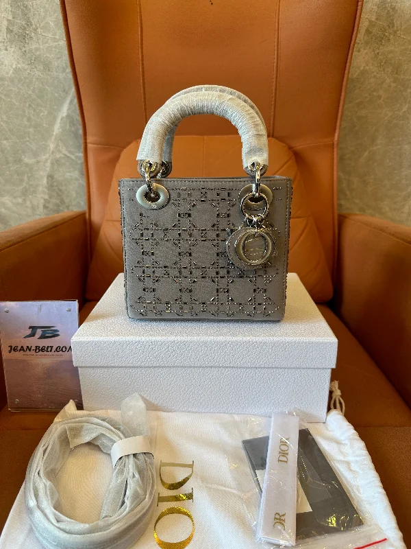 Dior Lady Dior micro studded cannage calfskin bag